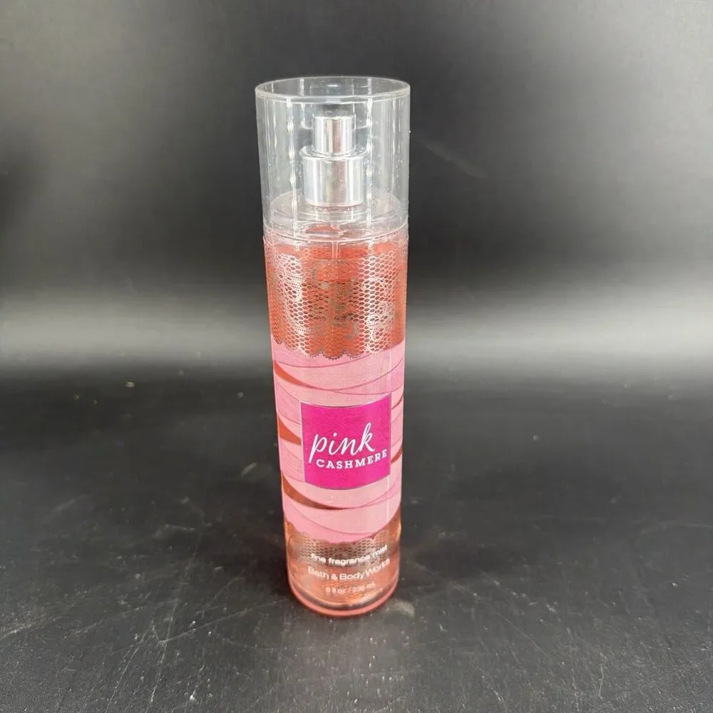 Bath & Body Works Pink Cashmere Fine Fragrance Mist Body Spray 8 fl oz Full Size